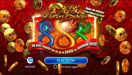 Fortune Dragon by Genesis Gaming video slot game review HappyLuke Vietnam online casino