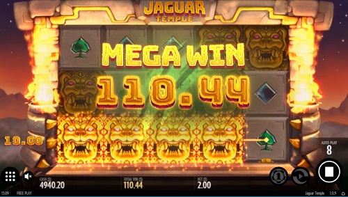 Jaguar Temple slot game review HappyLuke casino online
