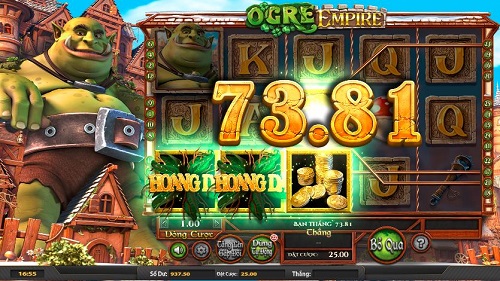 Ogre Empire slot game bởi BetSoft chơi miễn phí tại HappyLuke