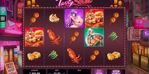 Tasty Street Microgaming slots HappyLuke casino online